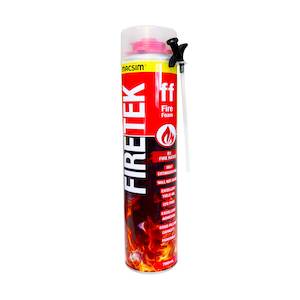 Fire-Resistant PU Expanding Foam, 750ml