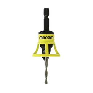 Fasteners: Macsim Clever Tool 10G – Standard Head Drill & Countersink All‑in‑One