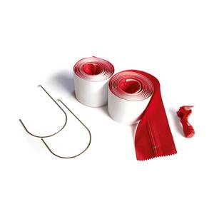 Site Safety: ZIPWALL Heavy Duty Adhesive Zippers - 2 pack