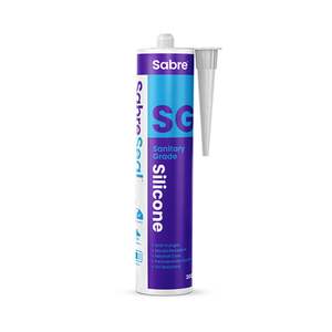 Sabre Seal SG Sanitary Grade Silicone, 300ml Carton of 25