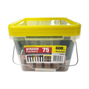 Packers And Shims: U Window Packer 75mm Assortment, 600pcs