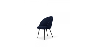 Products: Cybele Dining Chair - Navy Velvet Contempa Furniture NZ