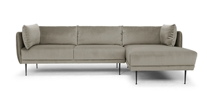 Soho Chaise RHF - Taupe Contempa Furniture NZ