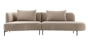 Chaise Sofas: Paloma Chaise Sofa LHF - Hay Quilt Paloma NZ Contempa Furniture NZ