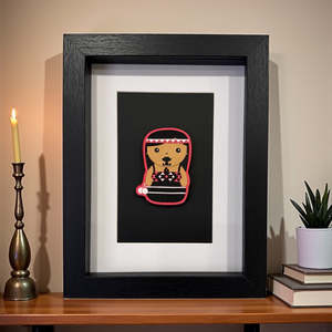 Framed Wall Art - Smaller Maori Girl