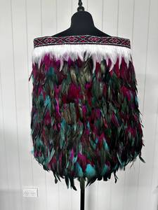 Childs Pre Made 4-5yr Korowai - Pink & Turquoise
