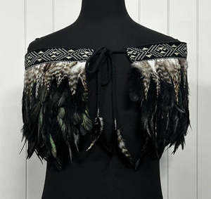 Emele Collection: Emele | Black | Korowai | Adult (Quarter)