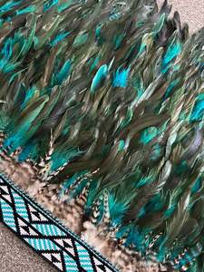 Emele | Turquoise | Korowai | Adult (Quarter)