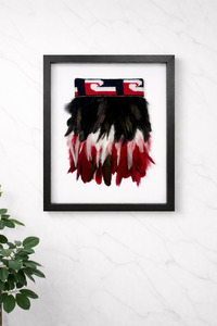 Wall Art: Framed Wall Art - Tino Rangatiratanga Korowai