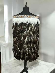 Pre Made Korowai Available Now: Adults Pre Made XL Half Korowai - Taika Brown Whanake