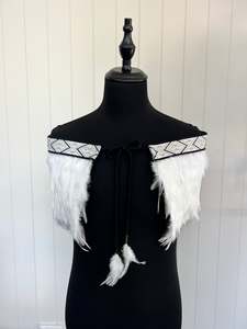 Pre Made Bridal Quarter Length Medium - Beige/Brown/White