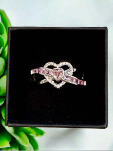 Women’s Pink Zirconia Ring