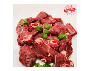 Products: Diced Goat Bone 1kg