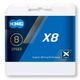 KMC X9 Chain - 9-speed - silver - Converted Makes your bike electric
