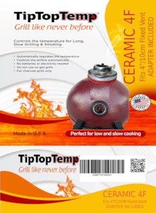 Tip Top Temp C4F 100mm Vent Controller - Akorn Jnr