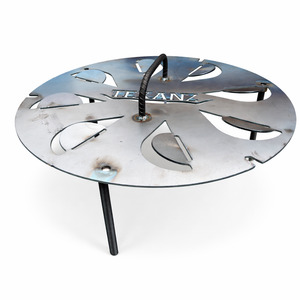 Bbq Accessories: TEXANZ Pit Barrel Heat Deflector Plate