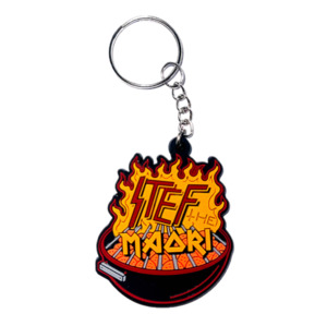 Merchandise: Stef The Maori - Rubber Keyring
