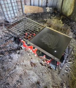 Stef The Maori: Stef The Maori - Ahi Fold - Stainless Fold Out Grill