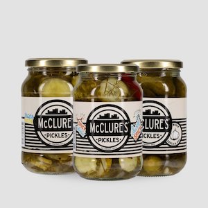 Christmas Gift Guide: Pickle Lovers Variety Pack, 3 x 500g Jar