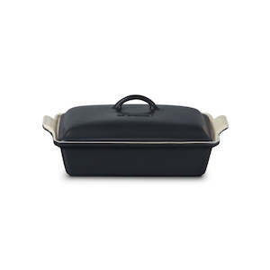 Bakeware: Le Creuset Stoneware Heritage Rectangular Dish with Lid - 33cm