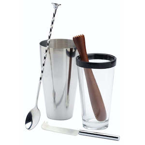 Barware: BarCraft Mojito Cocktail Set - 4 Piece
