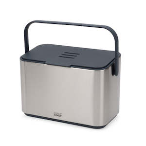 Joseph Joseph Collect 4L Stainless Steel Food Waste Caddy