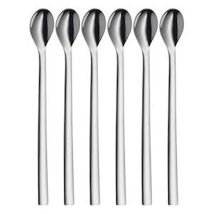 Cutlery: WMF Nuova Long Drink Spoon Set - 6 Piece