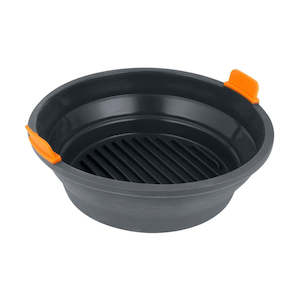 Bakemaster Reinforced Silicone Round Air Fryer Basket - 21cm