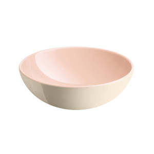 Dinnerware: Emile Henry Individual Bowl - 15cm - Pink / Ivory
