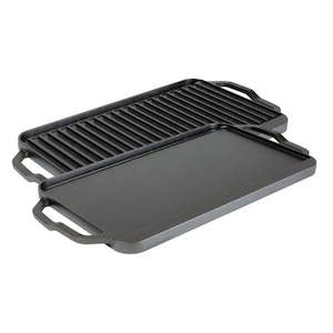 Grill Pans: Lodge 'Chef Collection' Reversible Griddle - 49 x 25cm
