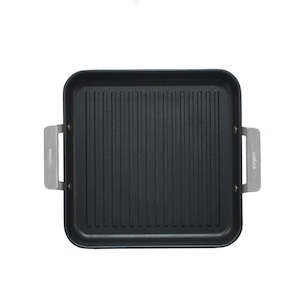Grill Pans: Valira Square Grillet with Side Handles - 23cm