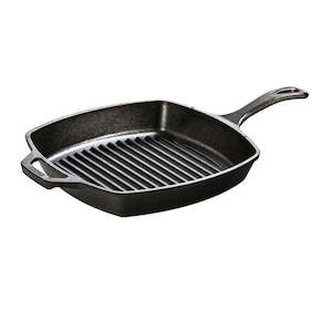 Grill Pans: Lodge Cast Iron Square Grill - 26cm
