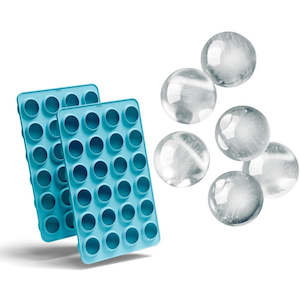 Ice Trays And Makers: Zoku Mini Spheres Ice Trays - Set of 2