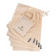 Karlstert Muslin Produce Bag Set - 5 Piece