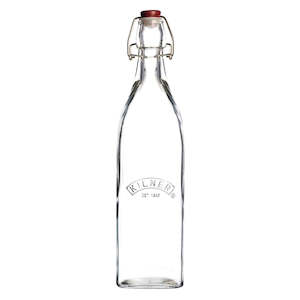 Kilner Clip Top Square Bottle - 1 Litre