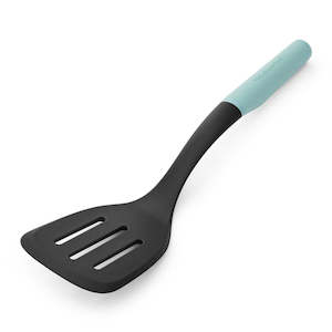 KitchenAid Soft Grip Slotted Turner - Mineral Water