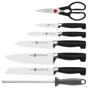 Zwilling J.A. Henckels Four Star Knife Block Set - 8 Piece - EXCLUSIVE OFFER