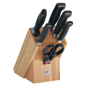 Zwilling J.A. Henckels Four Star 7 Piece Knife Block Set
