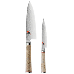 Miyabi 5000MCD Birchwood - 2 Piece Knife Set (Shotoh Utility and Chefs)