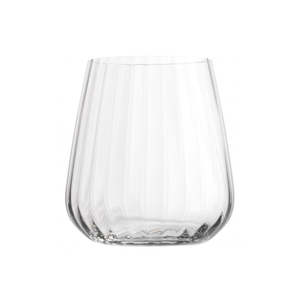 Drinkware: Luigi Bormioli Optica Stemless Wine Glass 450ml - Set 4