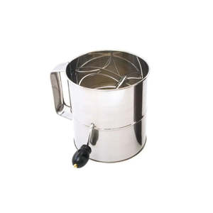 Cuisena Flour Sifter - 8 Cup (Crank Handle)