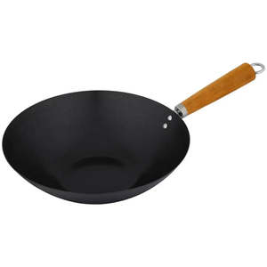 Cuisena: Cuisena Non-Stick Stir Fry Wok Acacia - 30cm