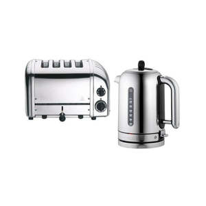 Dualit 4 Slice Classic Toaster & Dualit 1.7L Cordless Classic Jug