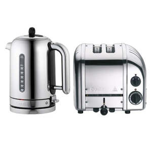 Dualit: Dualit Combo - 2 Slice Classic Toaster & 1.7L Cordless Classic Kettle - Stainless Steel