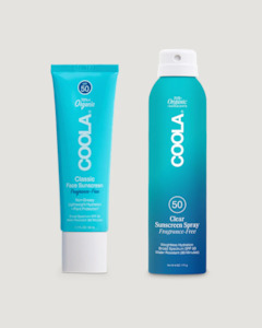 Face Lotion + Body Spray Duo