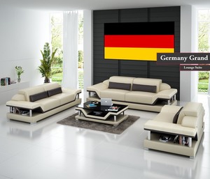 321 Sofa Sets Living Room Suites: Germany Grand Sofa Set | 3+2+1 Seater & Customisable (Black, White, Brown, Cream, & Caramel)