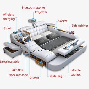 Station Bedroom Suites Smart Beds Multifunctional: Smart Multifunctional Bed Frame