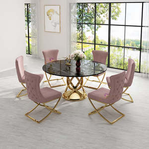 Serene Marble Dining Table