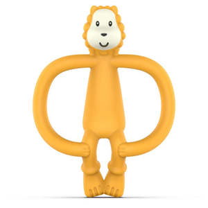 Matchstick Monkey Animal Teether - Lion Anti Microbial