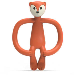 Matchstick Monkey Animal Teether - Fox Anti Microbial
